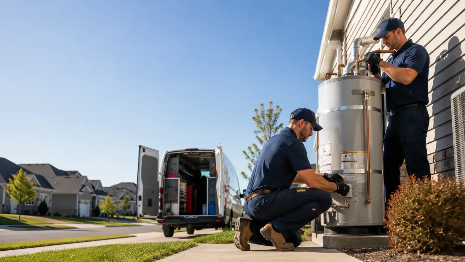Water Heater Installation in Harrison, ME